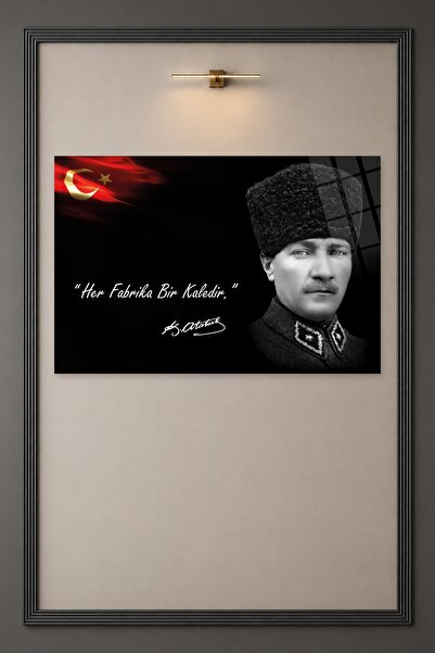 HMDS CONCEPT Mustafa Kemal Ataturk Staklena slika 368