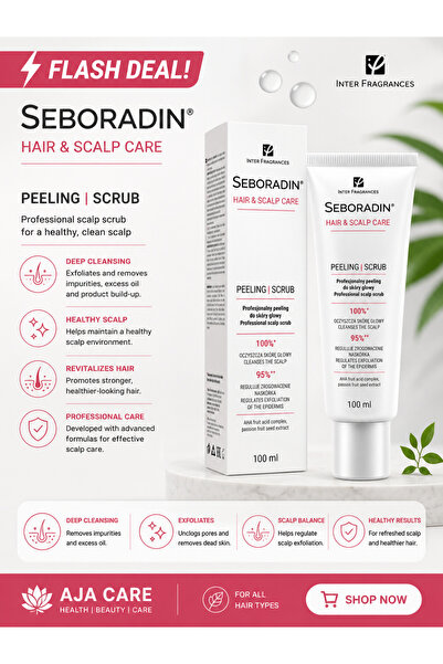 Seboradın Cleanser for All Hair and Scalp Types 100 ml