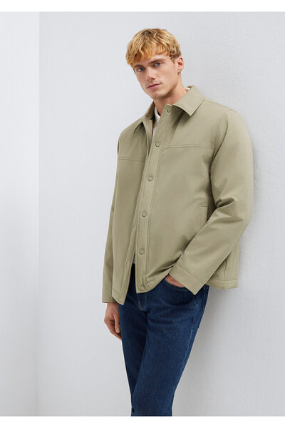 Mavi Jachetă verde Regular Fit / Croială normală 0110773-86749