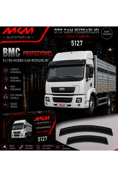 MKM Bmc Profesyonel Ön Mugen(2'Lİ) Cam Rüzgarlık Seti