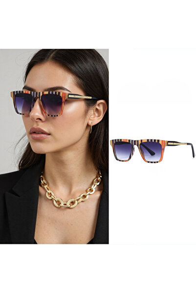 Choice1 C2 Popular Brand Designer Fashionable Vintage Women's Square Sunglass...