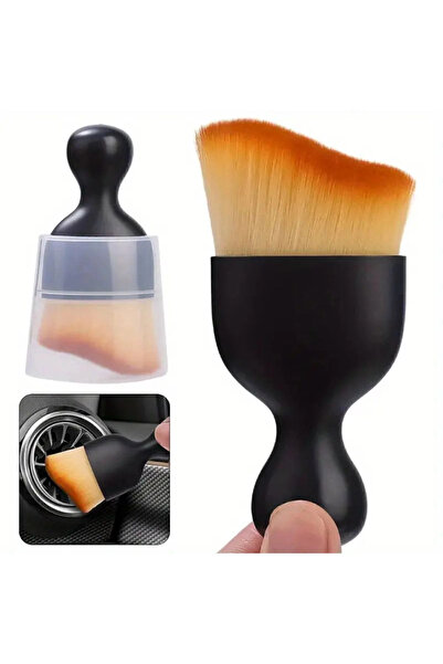 Hombak Ultra Yumuşak Kıllı Premium Araç Içi Temizleme Toz Fırçası 9,7cmx5cm -...