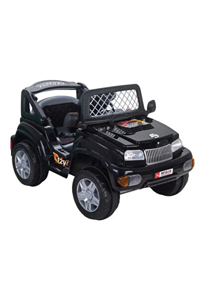 PİLSAN Panther Akülü Araba Siyah 12V – Uzaktan Kumandalı Çocuk Akülü Jeep