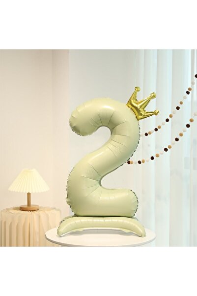 Choice 40inch cream-2 40 inch large cream colored standing digital crown ball...