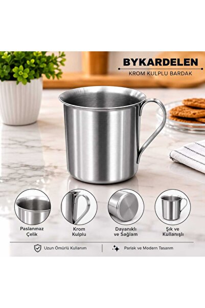 BYKARDELEN 3-Piece Steel Cup