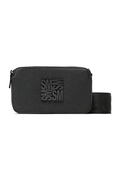 Steve Madden BRISA, neagră, crossbody cu fermoar