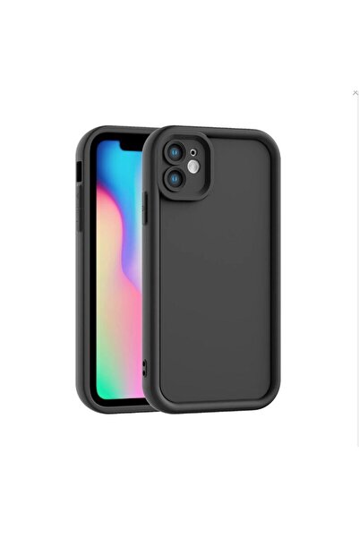 Vissona iPhone 11 Kılıf – Kamera Çıkıntılı – Mat Silikon Telefon Kılıfı
