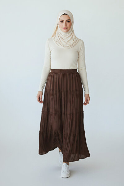 ECE GİYİM ΓΥΝΑΙΚΕΙΑ ΚΑΛΟΚΑΙΡΙΝΗ ΦΟΥΣΤΑ ΤΣΙΝΤΖΕΝΑ ΜΕ ΕΛΑΣΤΙΚΗ ΜΕΣΗ ΖΩΝΗ ΚΑΙ ΠΤ...