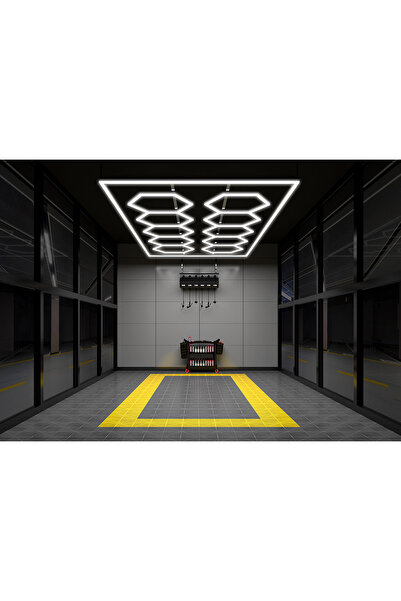 Angels Auto Sistem de Iluminare Plafon Hexagon / HoneyComb 3,94 x 2,10 m