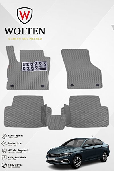 w wolten german engineered EGEA SEDAN-FİAT-(2015-2026) İÇİN EVA İÇ PASPAS TAK...