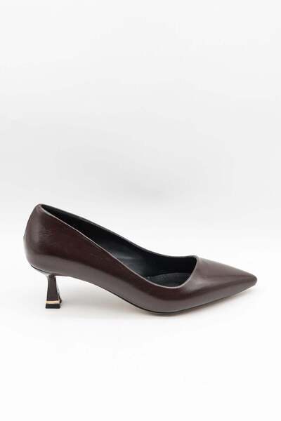 Park Moda Women's Short Heeled Rustic Classic Shoes Pm 559 - K21
