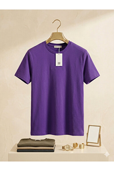 ATKGİYİM Oversize T-Shirt Men - Wide Fit Casual Daily Comfortable T-Shirt Pur...