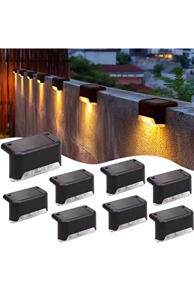 Avex Σετ 8 Ηλιακών Λαμπτήρων LED για Φωτισμό Εξωτερικών Σκαλοπατιών με Αισθητ...