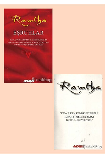 Akaşa Yayınları RAMTHA EŞ RUHLAR VE BEYAZ KİTAP İKİLİ MUHTEŞEM SET+KRAFT DEFT...