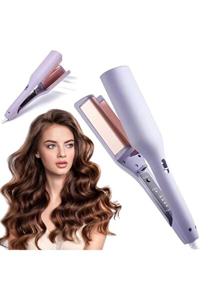 unbranded Ondulator păr BELLELUX, bucle rapide fără efort, protecție anti-ard...