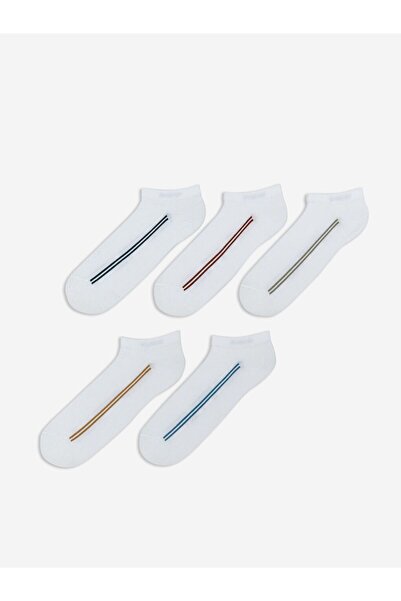 LC Waikiki Men's Booties Socks 5-pack