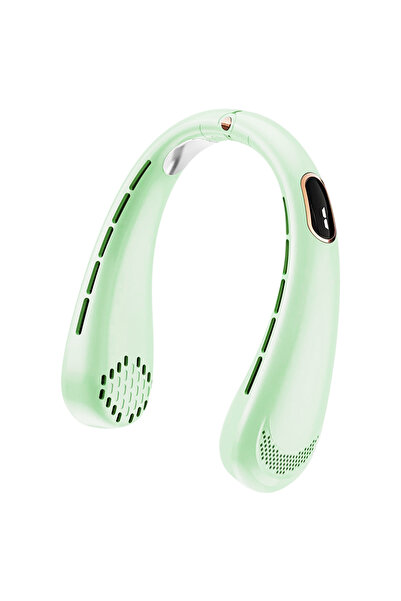Techsuit Вентилатор за врат (H6) - Преносим, USB, Презареждаем, Регулируем, Д...
