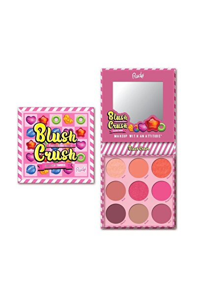 RUDE cosmetics Blush Crush Match Three Allık Paleti