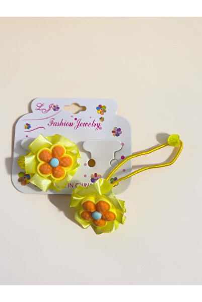 KANİNCHEN Cataramă din cauciuc cu detalii florale, elegantă și șic, accesoriu...