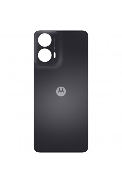Motorola Moto G24 Battery Cover, Black (Matte Charcoal), Service Pack 5S58C23814