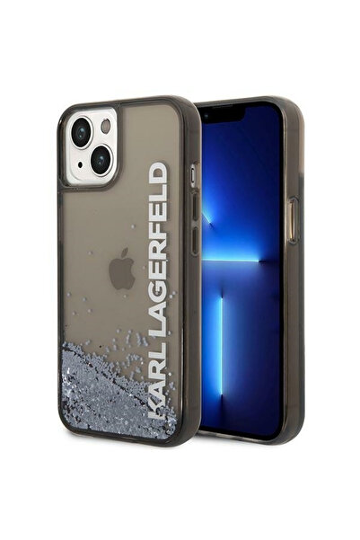 Stef's Cat Husa pentru Apple iPhone 14 Plus, Karl Lagerfeld, Liquid Glitter K...