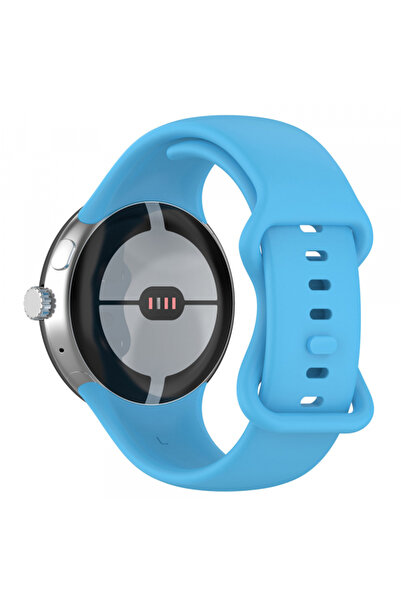 Techsuit Curea W031 pentru Google Pixel Watch 3 45mm, Albastru