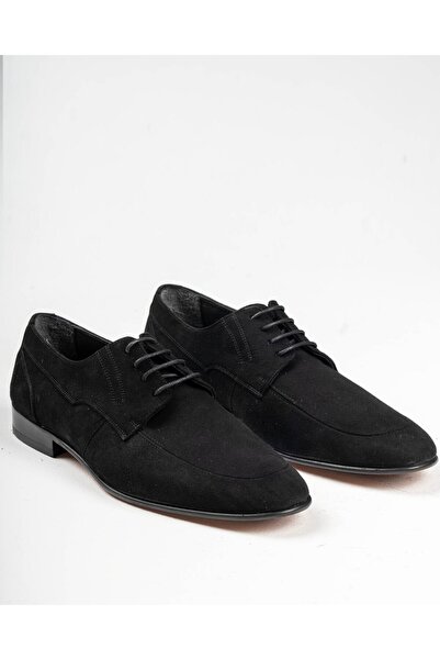 TerziAdemAltun Italian Style Internal and External Natural Suede Men's Shoes ...