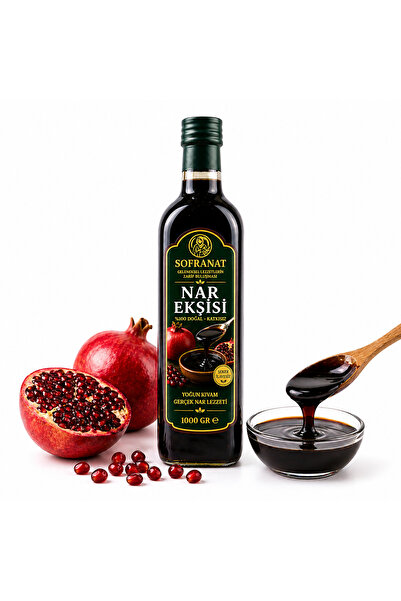 Sofranat %100 Nar Ekşisi 1 KG Doğal Katkısız Geleneksel Üretim