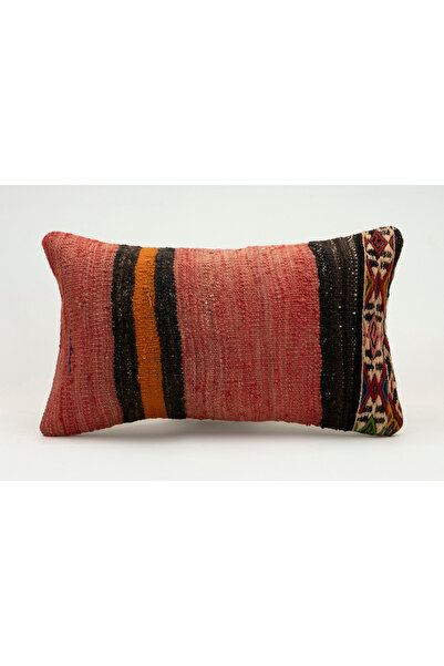 Kilim Whole Sale غطاء وسادة مصنوع يدويًا من السجاد القديم، صوف، 30x50 سم