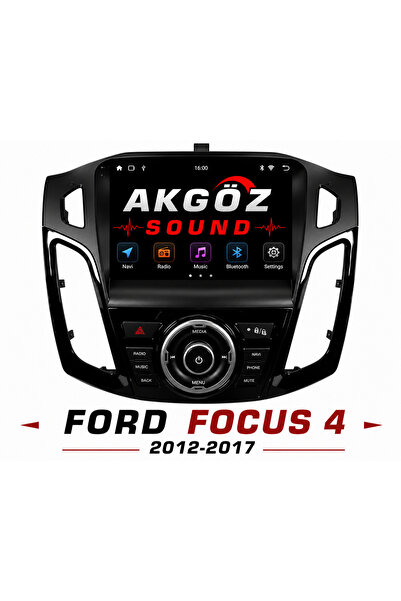 GÖZAX FORD FOCUS 4 2012-2017 إطار الوسائط المتعددة 9 بوصة في المقابس