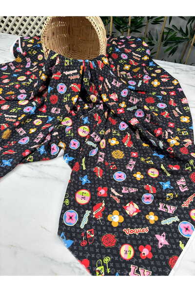 ipekkumaş Brand Pattern Digital Printing Crepe Fabric Our Product Is Sold by ...