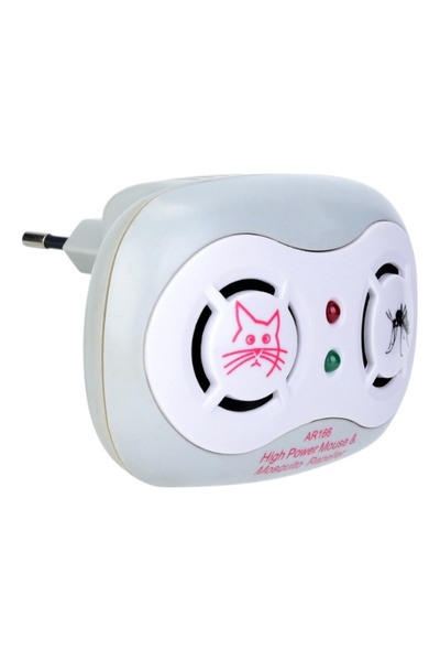 E-ANAMAG Pest Reject υπερηχητικό μίνι για ποντίκια και έντομα, 10.5x7x9εκ., 2...