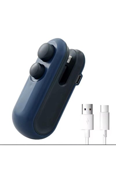 E-ANAMAG Sigilator portabil 2 in 1, design compact, reincarcabil, pentru snac...