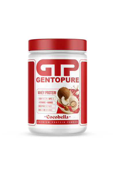 Gentopure WHEY PROTEİN - WPC35 900GR (Cocobella)