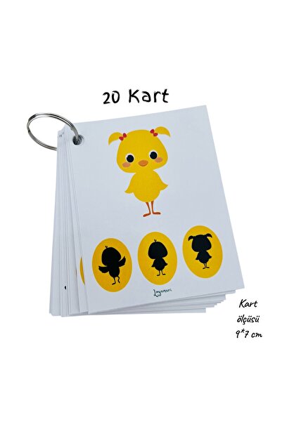 Loyameri Kidsshop بطاقات مطابقة الظلال