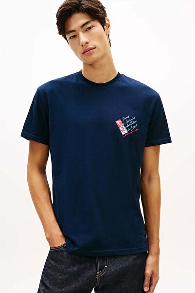Tommy Jeans Erkek Tişört-DM0DM22533
