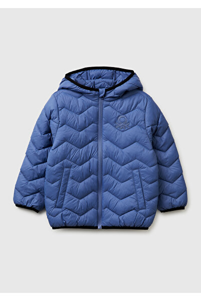 United Colors of Benetton Boy's Airman Blue Logo Λεπτομερές εποχιακό λεπτό πα...