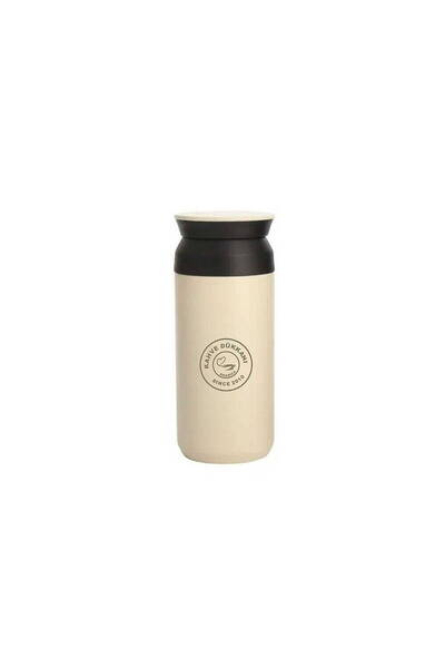 Kahve Dükkanı Termos Krem 350ml