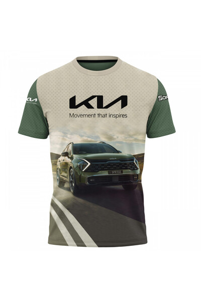 OEM Tricou barbati Kia , maneca scurta multicolor D091