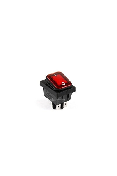 Stef's Cat Întrerupător IRS Lat cu cauciuc 220V/16A LED/R