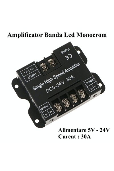 Stef's Cat Amplificator LED Monocolor 5V-24V/30A