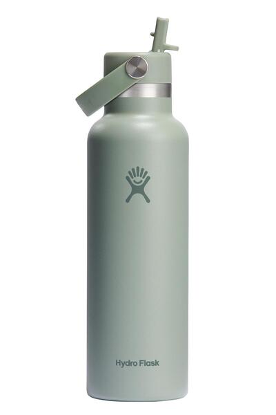 Hydro Flask Standard Pipetli Kapak Termos 621 ml (21 Oz) - Agave Yeşil