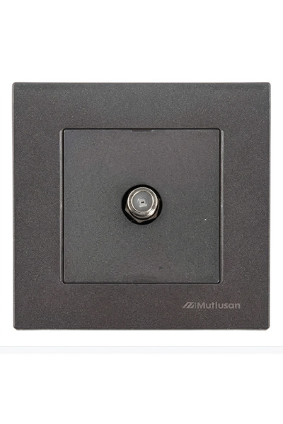 Mutlusan Tv Socket F Female Anthracite