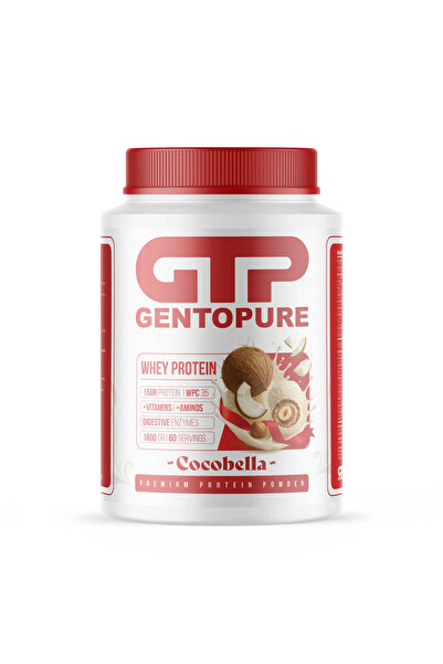 Gentopure WHEY PROTEİN - WPC35 1800GR Cocobella (Beyaz Çikolata Fındık)