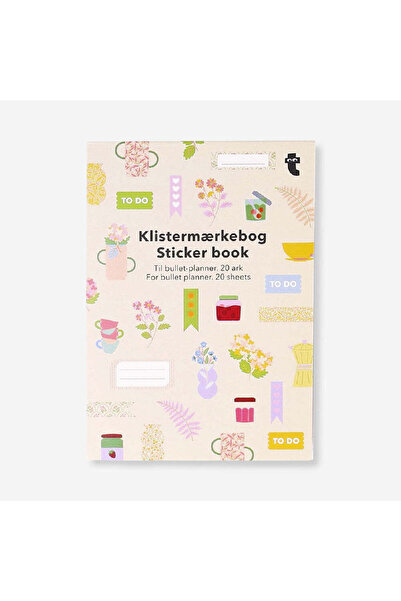 Flying Tiger Copenhagen Planlama Temalı Sticker Kitabı