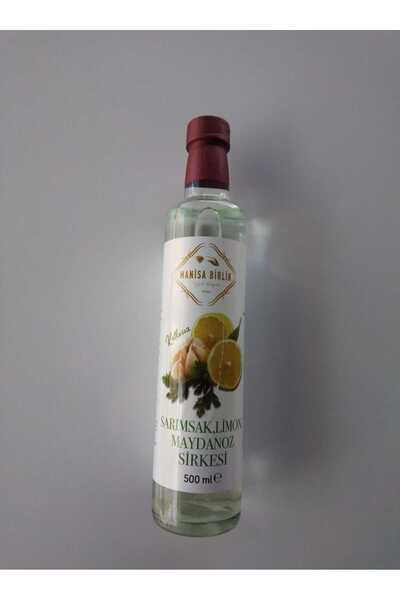 MANİSA BİRLİK Sarımsak, Limon, Maydanoz, Sirkesi Cam Şişe 500 ml