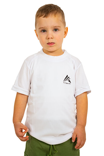 Fitskin Tricou tehnic alb junior