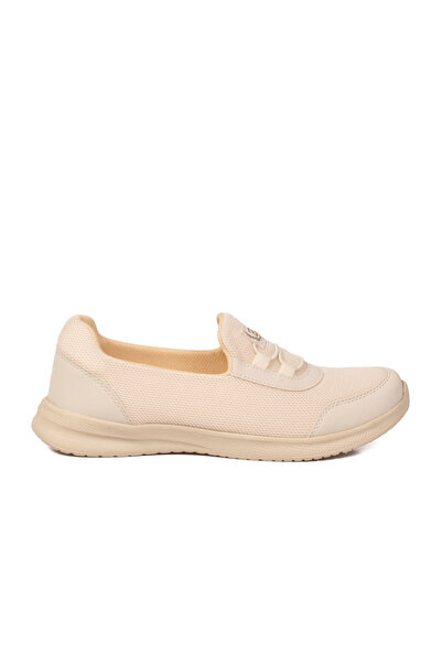 WALKWAY Beige Lightweight Flexible Women's Casual Shoes 575 g