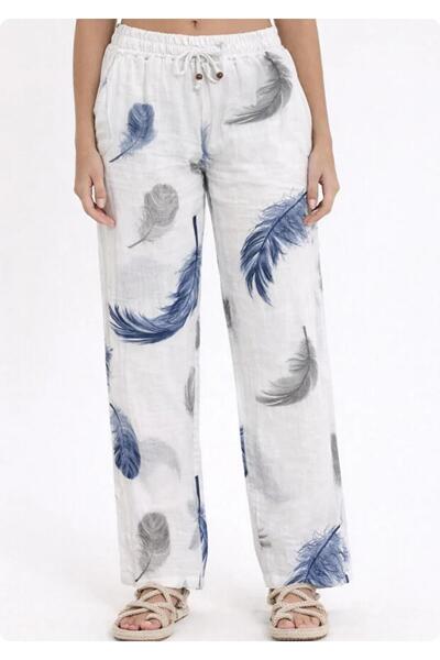 Org Marka Store HEAVEN 2025 MUSLIN DESENLI KLASIK PANTOLON