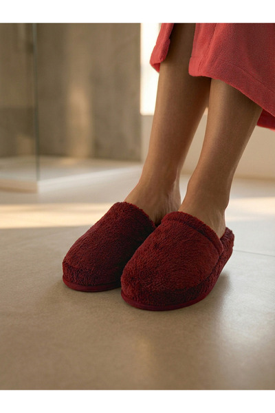 Vintero Home 100% Cotton Thick Soled Towel Slippers - Unisex Standard Size Ho...